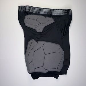 New With Tags Nike Pro Hyperstrong Padded Compression Football Shorts - Size XL